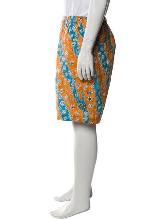 Marni Floral Print Jogger Shorts