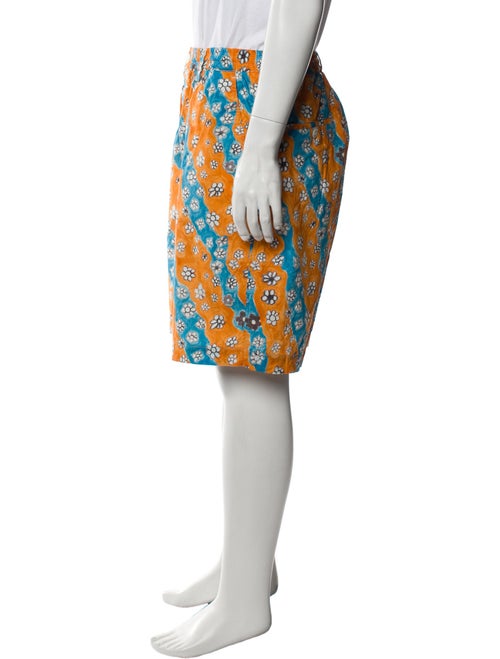 Marni Floral Print Jogger Shorts