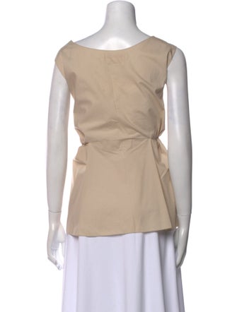 Marni Scoop Neck Sleeveless Top