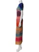 Marni Tie-Dye Print Long Dress