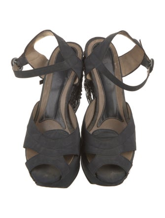 Marni Crystal Embellishments Espadrilles