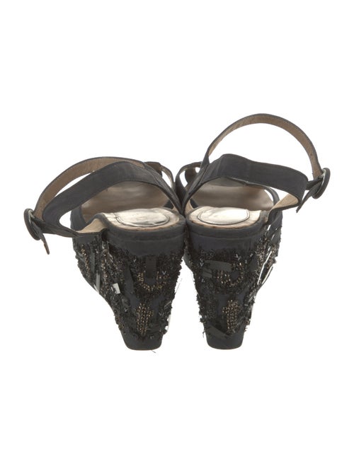 Marni Crystal Embellishments Espadrilles