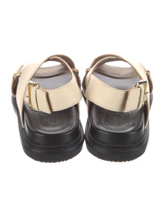Marni Leather Slingback Flats
