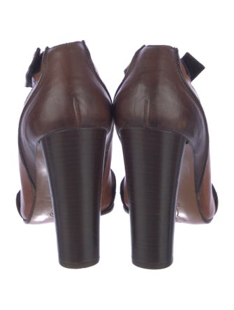 Marni Leather Colorblock Pattern Sandals