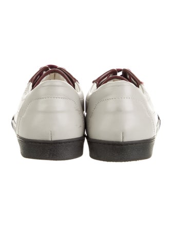Marni Leather Colorblock Pattern Sneakers