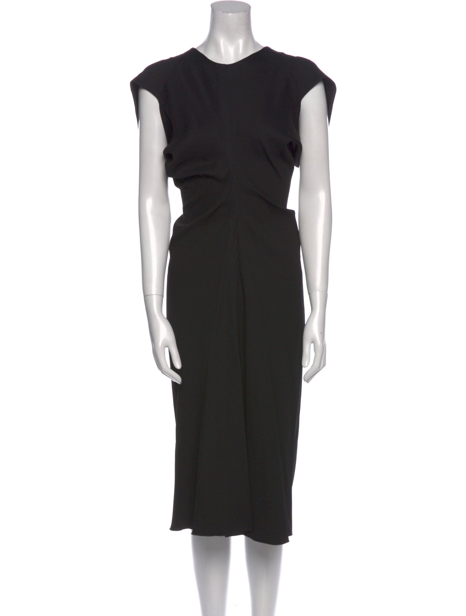 Marni Crew Neck Midi Length Dress