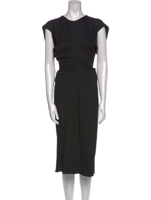 Marni Crew Neck Midi Length Dress