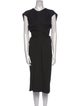 Marni Crew Neck Midi Length Dress