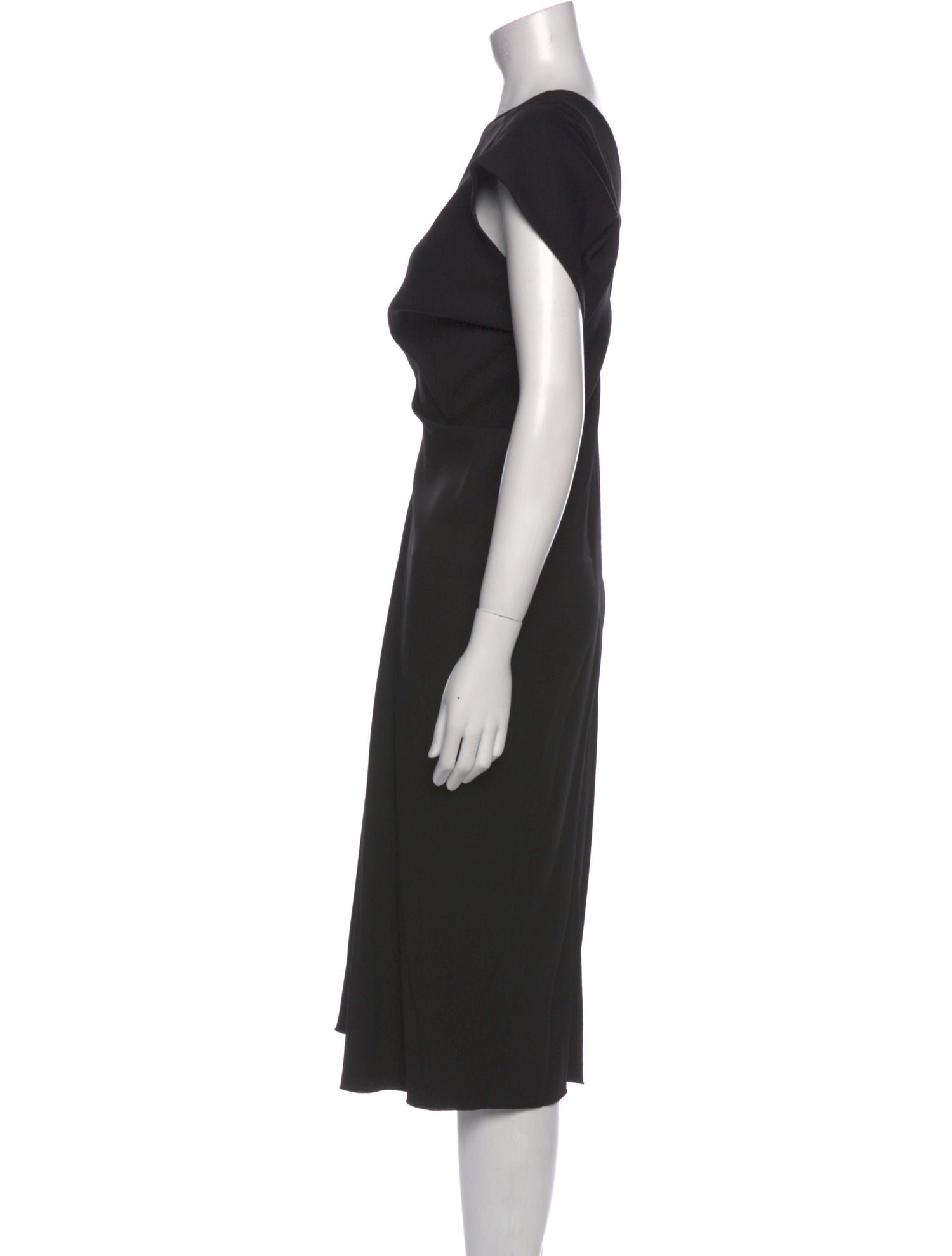 Marni Crew Neck Midi Length Dress
