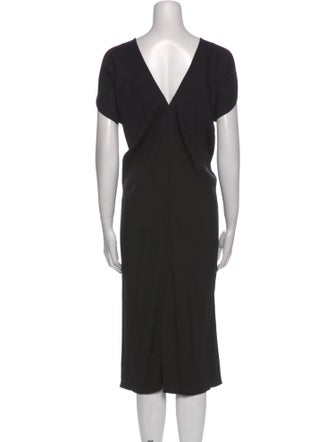 Marni Crew Neck Midi Length Dress