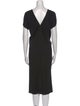 Marni Crew Neck Midi Length Dress