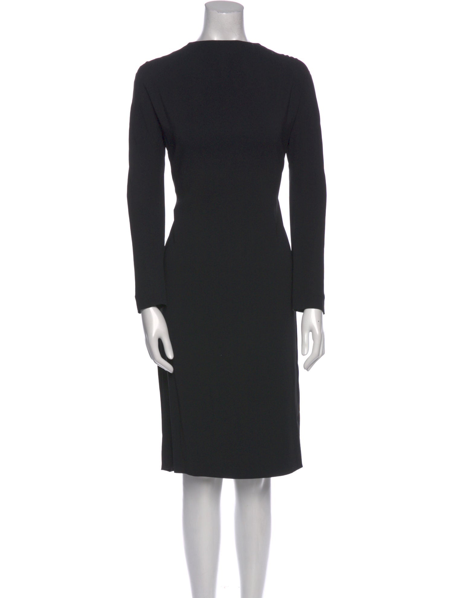 Marni Bateau Neckline Midi Length Dress