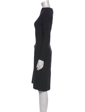 Marni Bateau Neckline Midi Length Dress