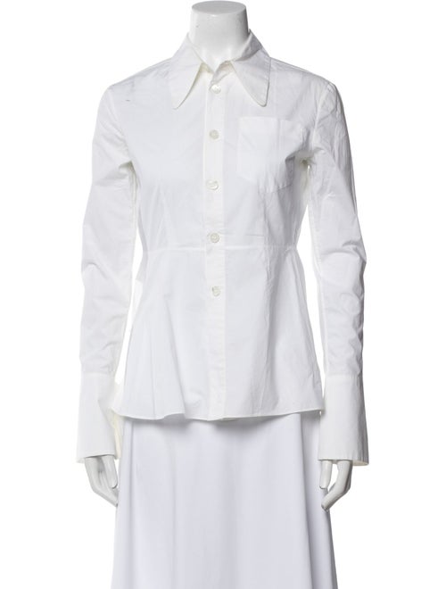 Marni Long Sleeve Button-Up Top