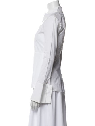 Marni Long Sleeve Button-Up Top