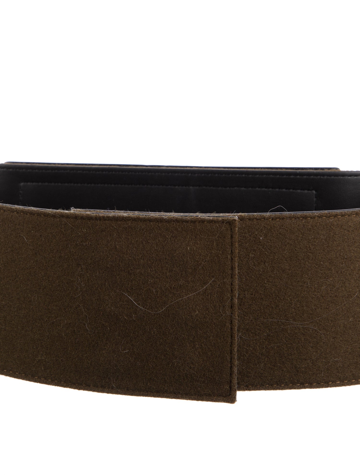 Marni Wide Wool Waist Belt