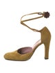 Marni Suede D'Orsay Pumps