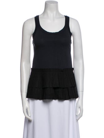 Marni Scoop Neck Sleeveless Top