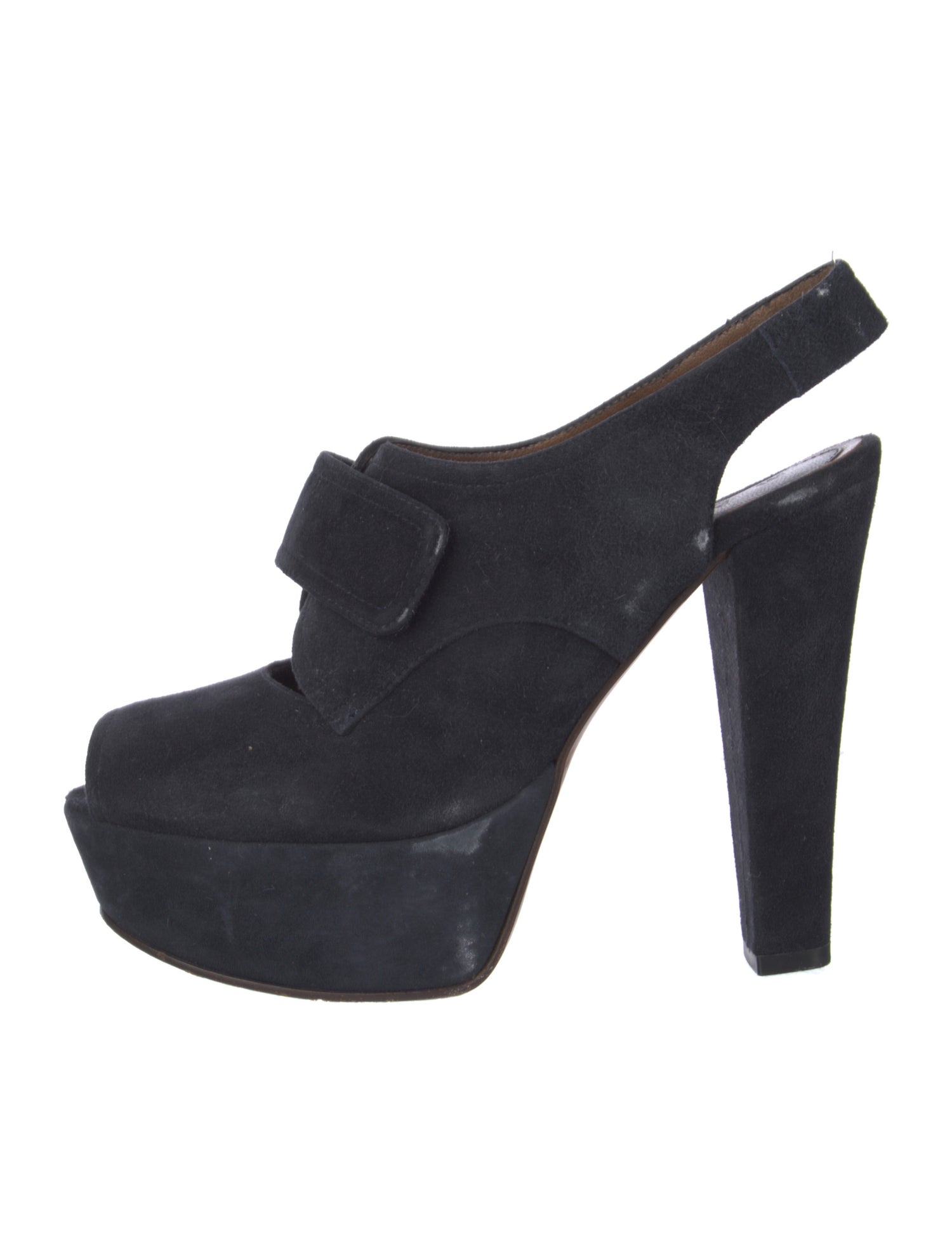 Marni Suede Slingback Pumps