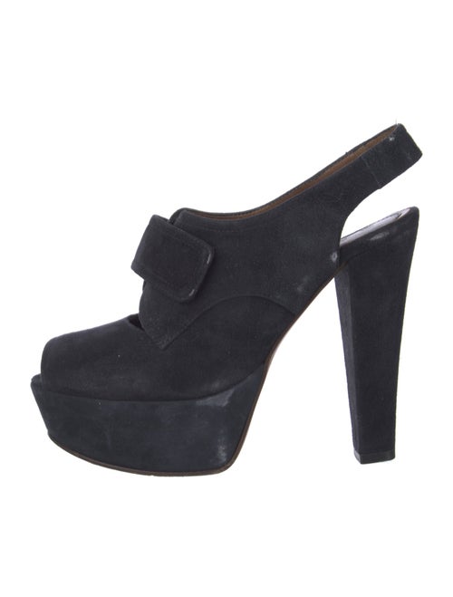 Marni Suede Slingback Pumps