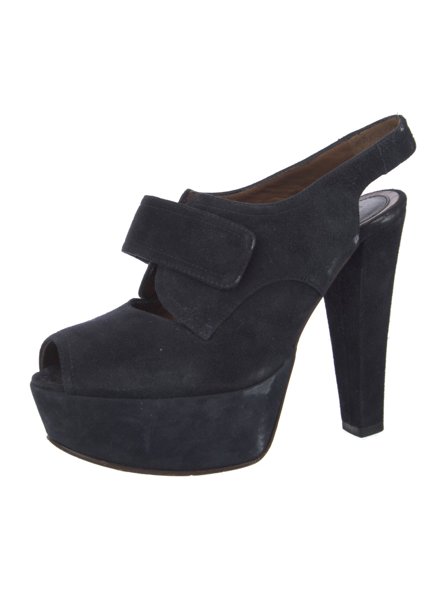 Marni Suede Slingback Pumps