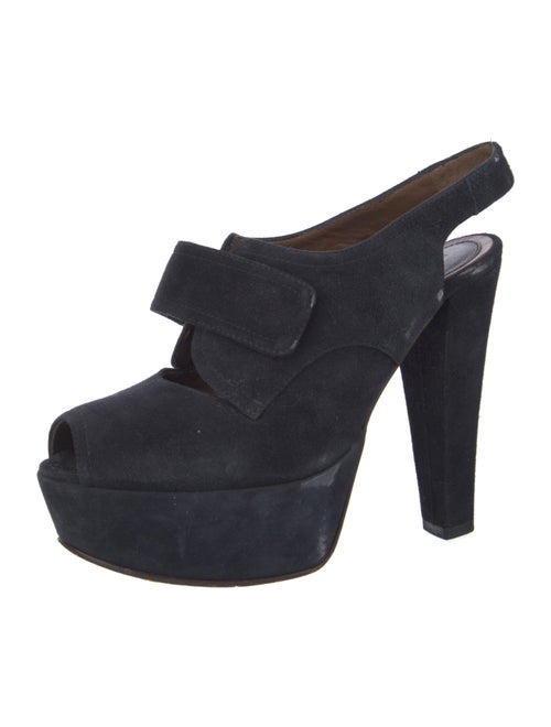 Marni Suede Slingback Pumps