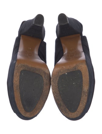 Marni Suede Slingback Pumps