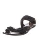 Marni Leather Colorblock Pattern Sandals