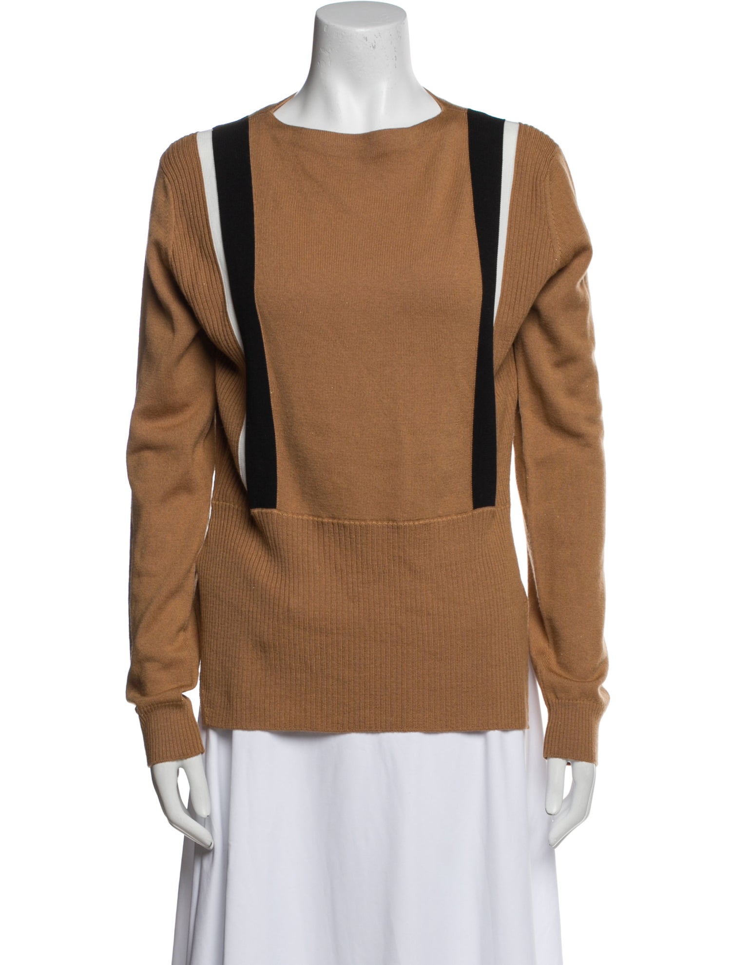 Marni Virgin Wool Bateau Neckline Sweatshirt