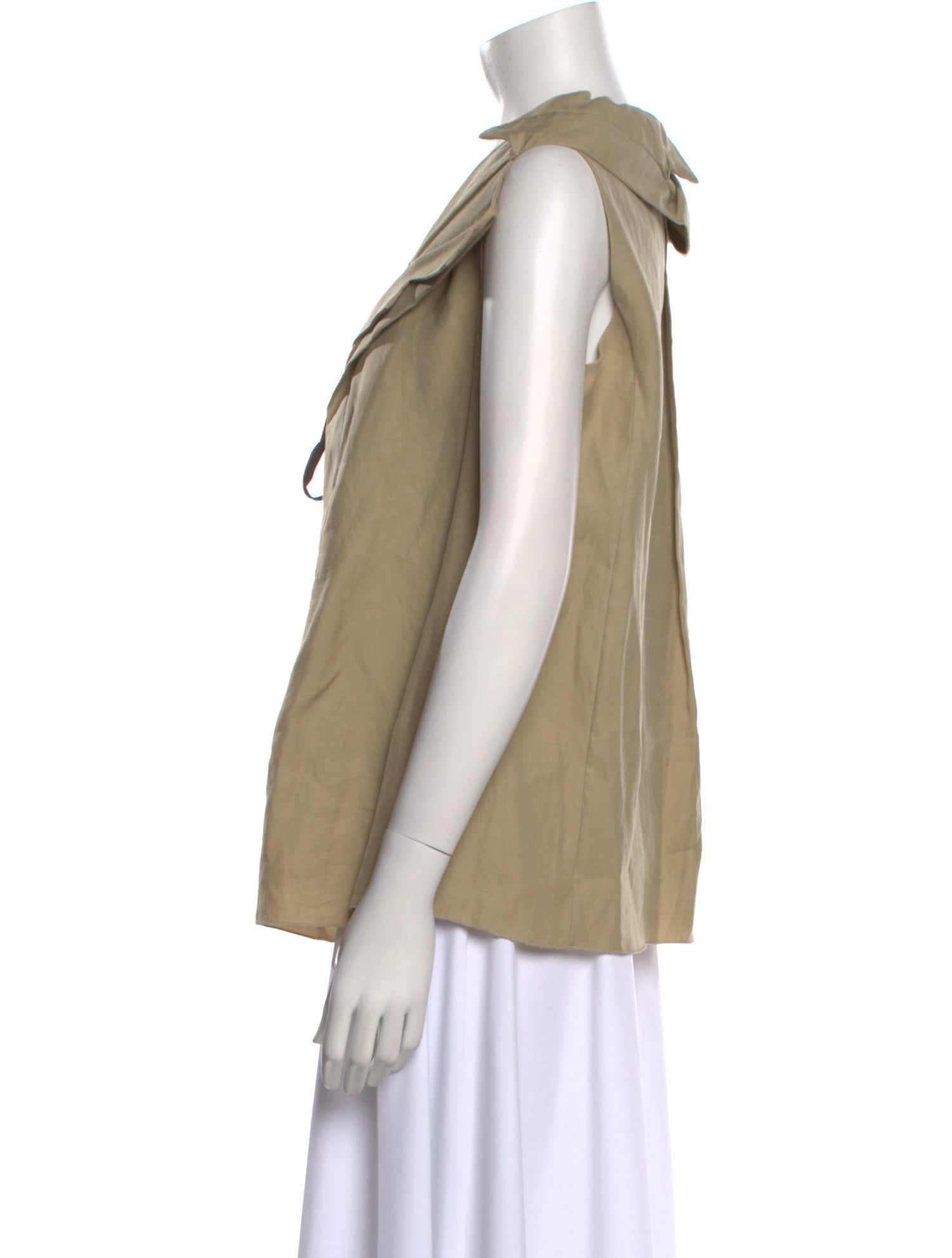 Marni V-Neck Short Sleeve Blouse