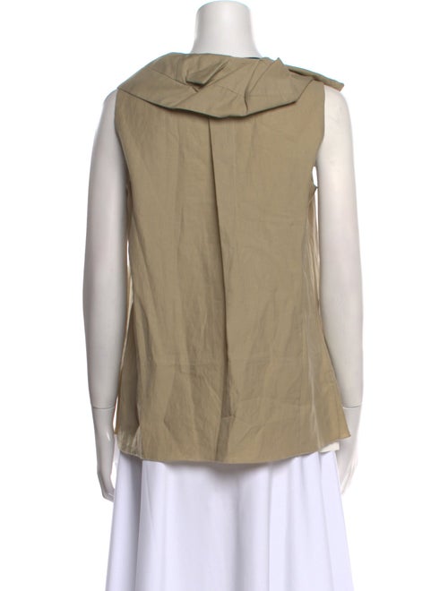 Marni V-Neck Short Sleeve Blouse