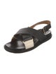 Marni Leather Slingback Sandals
