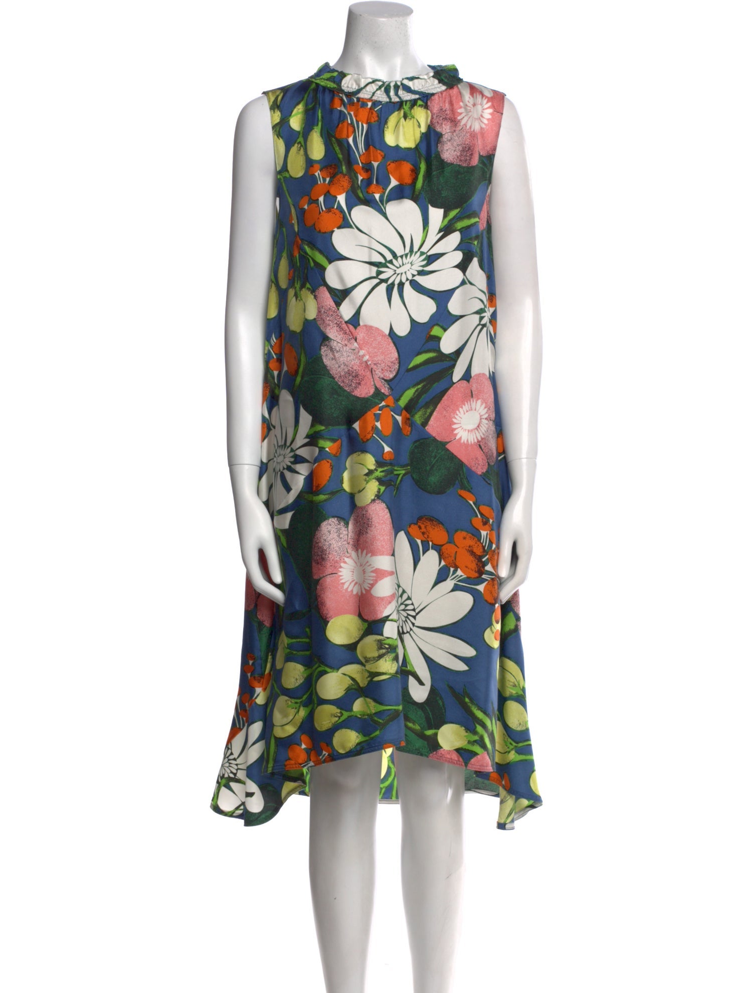 Marni Silk Midi Length Dress