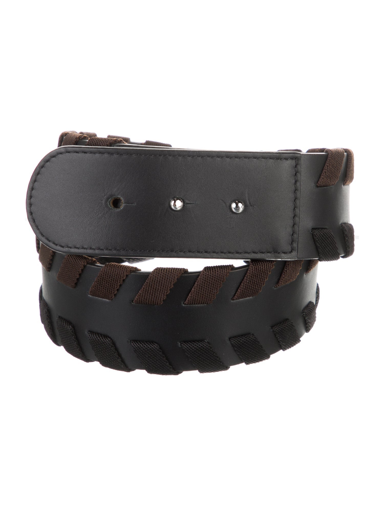 Marni Wide Leather Belt
