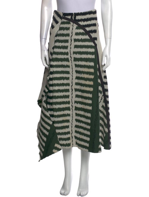 Marni Striped Midi Length Skirt