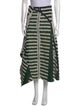 Marni Striped Midi Length Skirt