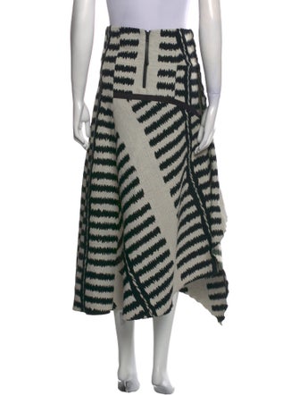 Marni Striped Midi Length Skirt