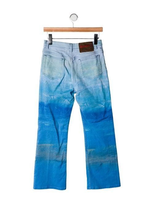 Marni Mid-Rise Wide Leg Jeans