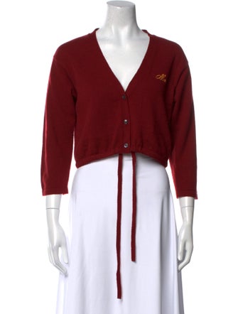 Marni Cashmere V-Neck Sweater