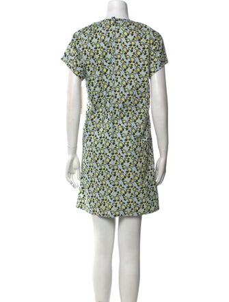 Marni Floral Print Mini Dress