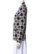 Marni Cashmere Printed Button-Up Top