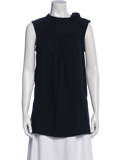 Marni Mock Neck Sleeveless Tunic