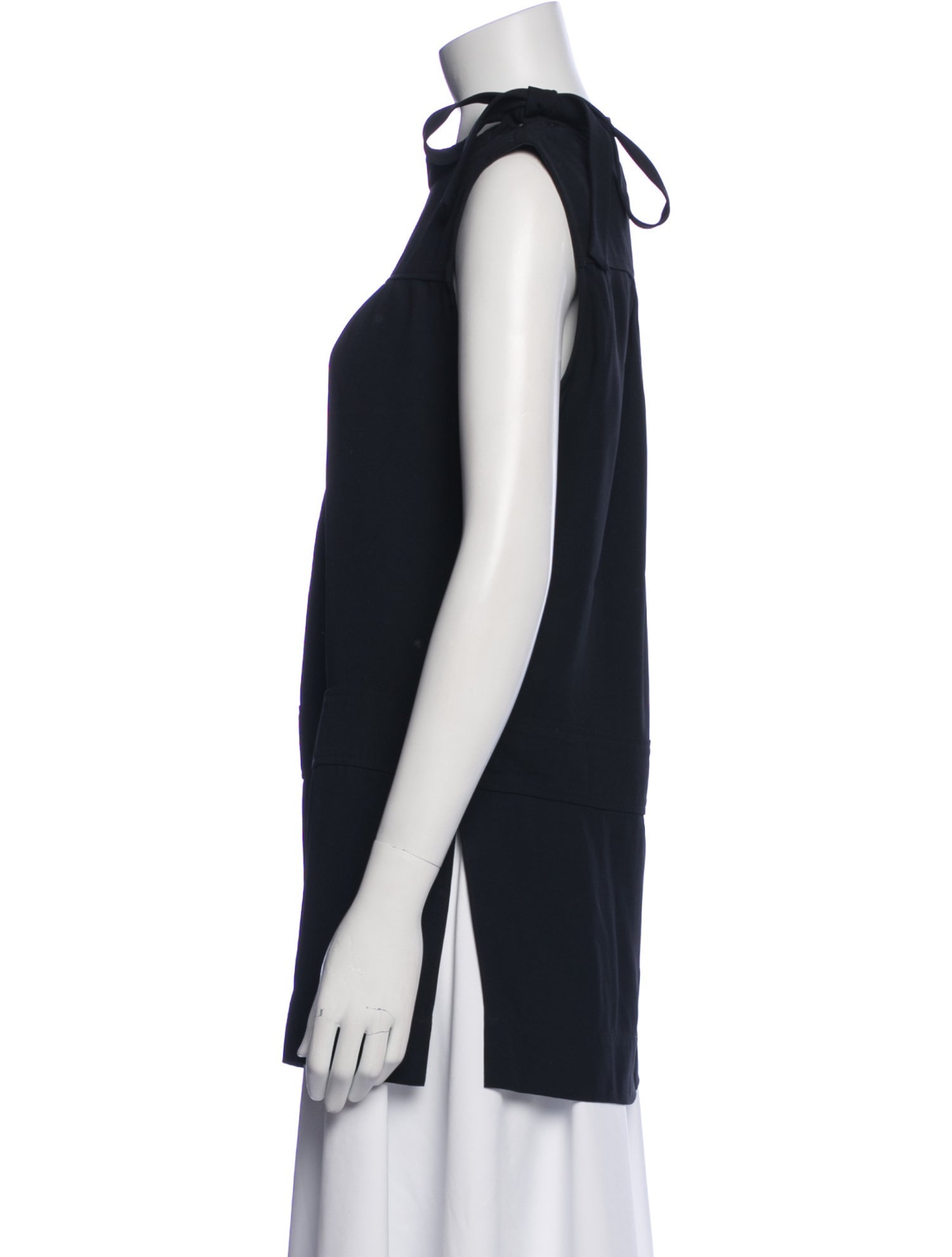 Marni Mock Neck Sleeveless Tunic