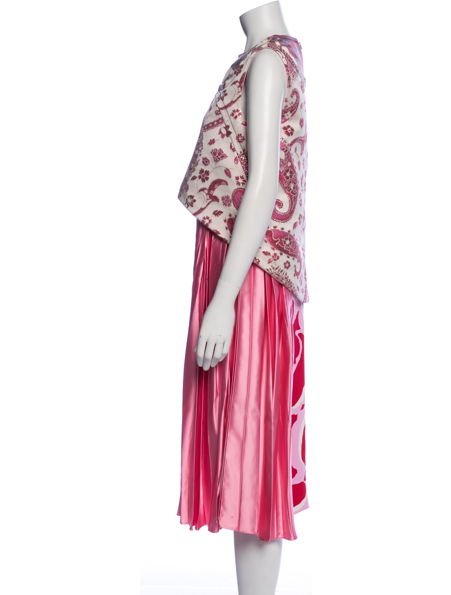 Marni Printed Midi Length Dress