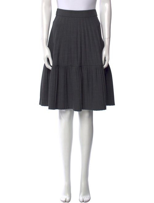 Marni Pleated Accents Knee-Length Skirt