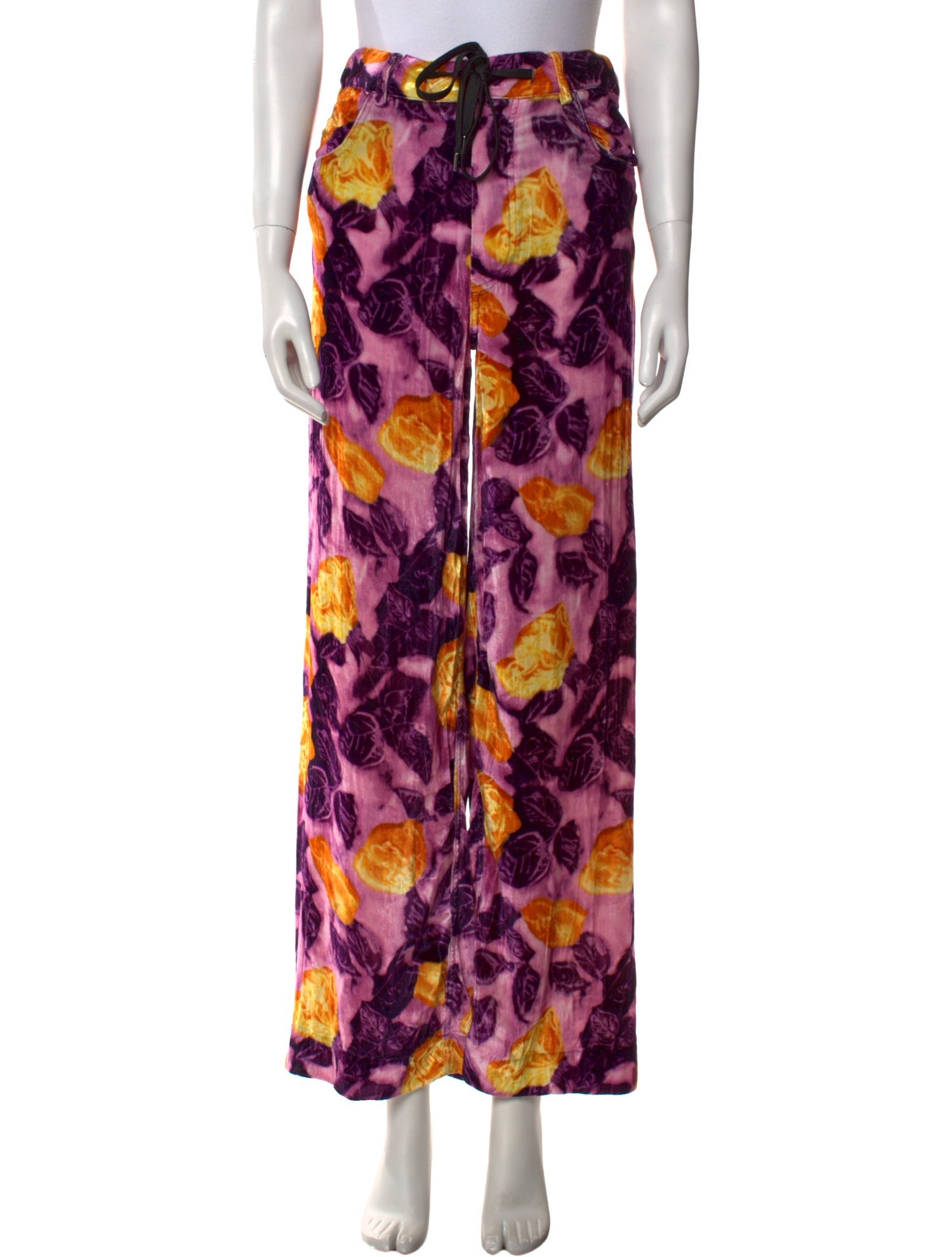 Marni Printed Wide Leg Pants