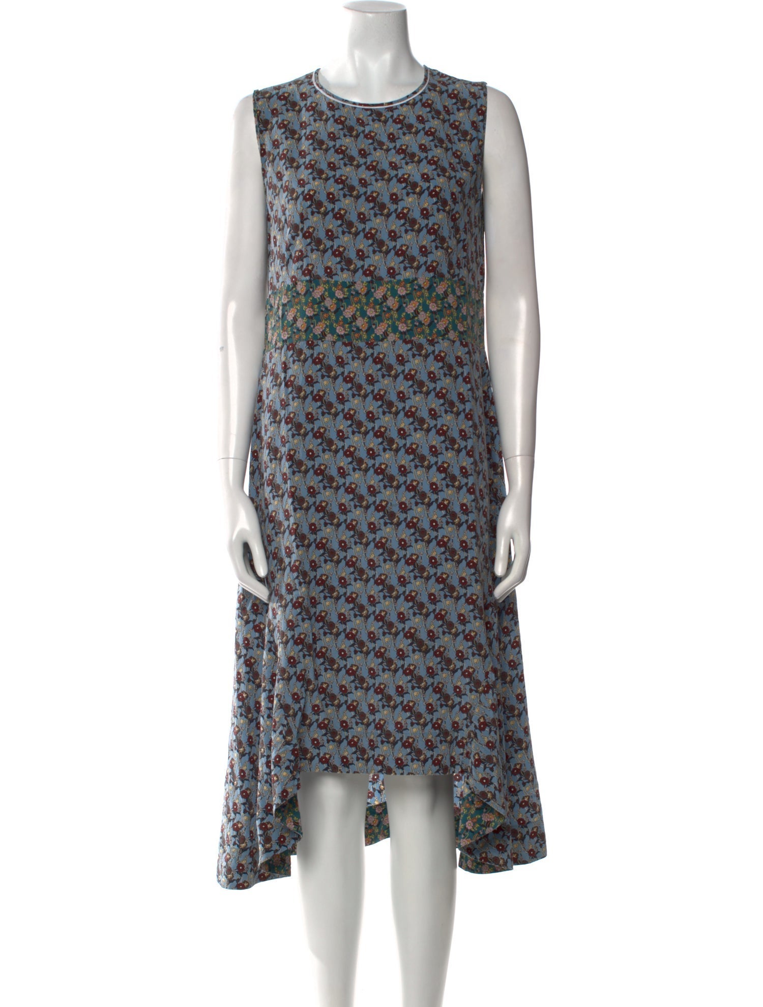 Marni Silk Midi Length Dress