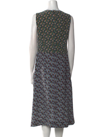 Marni Silk Midi Length Dress