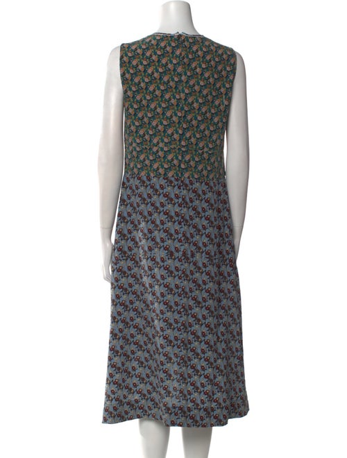 Marni Silk Midi Length Dress