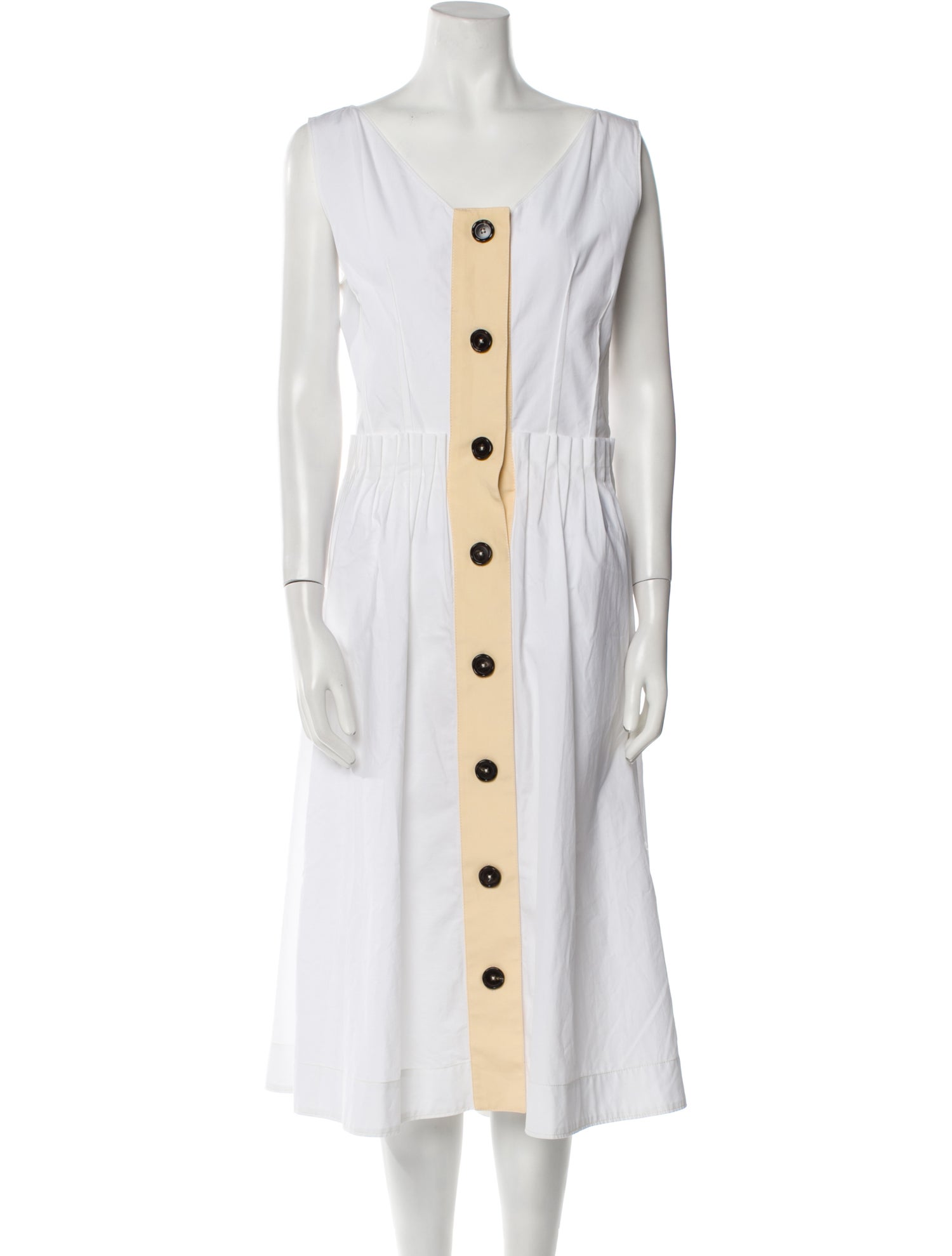 Marni Scoop Neck Long Dress